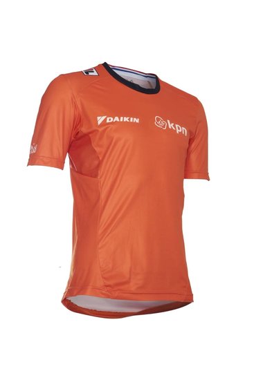 Fila KNSB Sport Shirt SS - heren - oranje